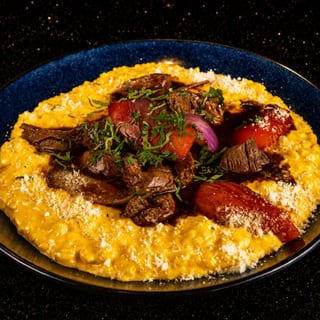 Risotto Huancaina w/ Lomo